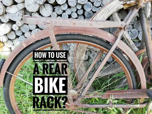 installing rear bike rack